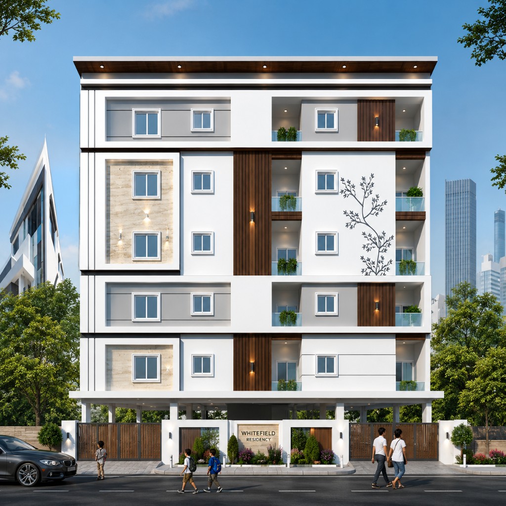 Whitefield Residency — Terrace
